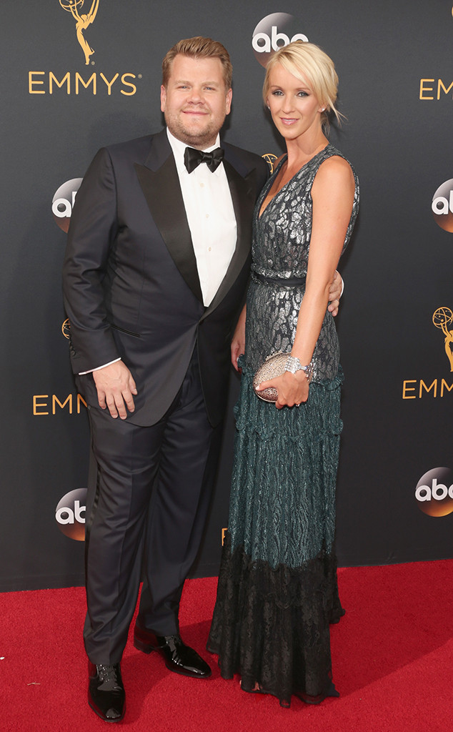 James Corden, Julia Carey, 2016 Emmy Awards, Couples James Corden, Julia Carey, 2016 Emmy Awards, Couples
